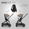 EasyGo Reva Golden Beige wózek 2w1 wielofunkcyjny